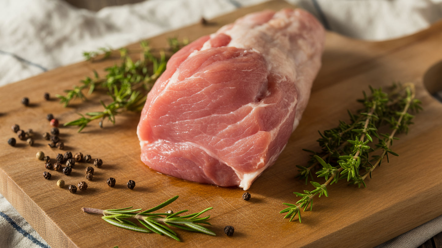 Spanish Frozen Ibérico Pork Striploin Boneless (Lomo) 2kg