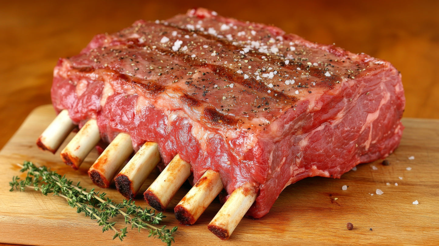 Spanish Frozen Ibérico Pork Rack Bone-In (Chuletero) 2kg