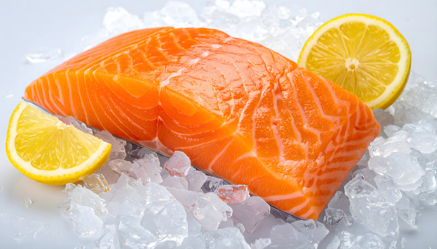 Frozen COHO Salmon fillet Trim C boneless scale off IVP